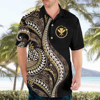 Hawaii Pineapple Brown Tribal Pattern Hawaiian Shirt LT01 - Polynesian Pride