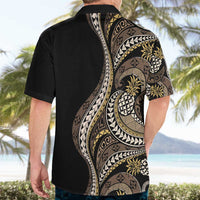 Hawaii Pineapple Brown Tribal Pattern Hawaiian Shirt LT01 - Polynesian Pride