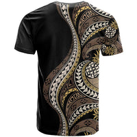 Hawaii Pineapple Brown Tribal Pattern T Shirt LT01 - Polynesian Pride