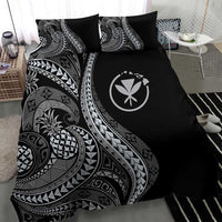Hawaii Pineapple Gray Scale Tribal Pattern Bedding Set LT01 - Polynesian Pride