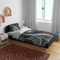 Hawaii Pineapple Gray Scale Tribal Pattern Bedding Set LT01 - Polynesian Pride