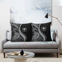 Hawaii Pineapple Gray Scale Tribal Pattern Pillow Cover LT01 - Polynesian Pride