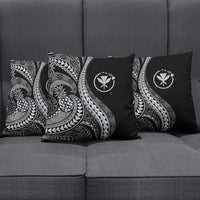 Hawaii Pineapple Gray Scale Tribal Pattern Pillow Cover LT01 - Polynesian Pride