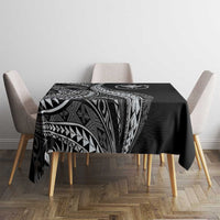 Hawaii Pineapple Gray Scale Tribal Pattern Tablecloth LT01 - Polynesian Pride
