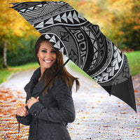 Hawaii Pineapple Gray Scale Tribal Pattern Umbrella LT01 - Polynesian Pride