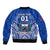 Custom Samoa Rugby Bomber Jacket Manu Samoa Go 2023 World Cup LT01 - Polynesian Pride