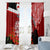 New Zealand ANZAC Waitangi Day Window Curtain Lest We Forget Soldier Tiki Maori Style LT03 - Polynesian Pride