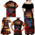 New Zealand Tui Bird Soldier ANZAC Family Matching Off Shoulder Maxi Dress and Hawaiian Shirt Lest We Forget LT03