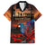 New Zealand Tui Bird Soldier ANZAC Family Matching Short Sleeve Bodycon Dress and Hawaiian Shirt Lest We Forget LT03