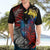 New Zealand Kohwhai Tui Bird Hawaiian Shirt Silver Fern Version LT03 - Polynesian Pride