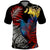 New Zealand Kohwhai Tui Bird Polo Shirt Silver Fern Version LT03 Black - Polynesian Pride