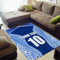 Custom Manu Samoa Rugby Area Rug Polynesian Tattoo LT03 - Polynesian Pride