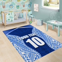 Custom Manu Samoa Rugby Area Rug Polynesian Tattoo LT03 - Polynesian Pride