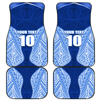 Custom Manu Samoa Rugby Car Mats Polynesian Tattoo LT03 - Polynesian Pride