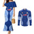 Custom Manu Samoa Rugby Couples Matching Mermaid Dress and Long Sleeve Button Shirt Polynesian Tattoo LT03