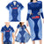 Custom Manu Samoa Rugby Family Matching Long Sleeve Bodycon Dress and Hawaiian Shirt Polynesian Tattoo LT03