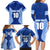 Custom Manu Samoa Rugby Family Matching Long Sleeve Bodycon Dress and Hawaiian Shirt Polynesian Tattoo LT03