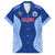 Custom Manu Samoa Rugby Family Matching Long Sleeve Bodycon Dress and Hawaiian Shirt Polynesian Tattoo LT03