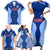 Custom Manu Samoa Rugby Family Matching Short Sleeve Bodycon Dress and Hawaiian Shirt Polynesian Tattoo LT03