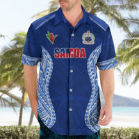 Custom Manu Samoa Rugby Hawaiian Shirt Polynesian Tattoo LT03 - Polynesian Pride