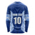 Custom Manu Samoa Rugby Long Sleeve Shirt Polynesian Tattoo LT03