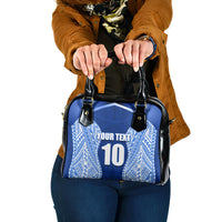 Custom Manu Samoa Rugby Shoulder Handbag Polynesian Tattoo LT03 One Size Blue - Polynesian Pride