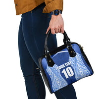 Custom Manu Samoa Rugby Shoulder Handbag Polynesian Tattoo LT03 - Polynesian Pride
