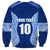 Custom Manu Samoa Rugby Sweatshirt Polynesian Tattoo LT03