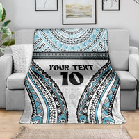 Custom Flying Fijians Rugby Blanket Tapa Tribal Cloth LT03 - Polynesian Pride
