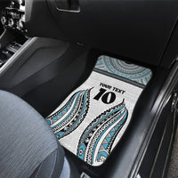 Custom Flying Fijians Rugby Car Mats Tapa Tribal Cloth LT03 - Polynesian Pride