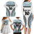 Custom Flying Fijians Rugby Family Matching Long Sleeve Bodycon Dress and Hawaiian Shirt Tapa Tribal Cloth LT03 - Polynesian Pride