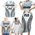 Custom Flying Fijians Rugby Family Matching Short Sleeve Bodycon Dress and Hawaiian Shirt Tapa Tribal Cloth LT03 - Polynesian Pride