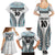 Custom Flying Fijians Rugby Family Matching Summer Maxi Dress and Hawaiian Shirt Tapa Tribal Cloth LT03 - Polynesian Pride