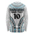 Custom Flying Fijians Rugby Long Sleeve Shirt Tapa Tribal Cloth LT03 - Polynesian Pride