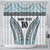 Custom Flying Fijians Rugby Shower Curtain Tapa Tribal Cloth