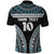 Custom Flying Fijians Rugby Polo Shirt Tapa Tribal Cloth Black Color LT03 - Polynesian Pride