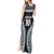 Custom Flying Fijians Rugby Tank Maxi Dress Tapa Tribal Cloth Black Color LT03 - Polynesian Pride