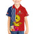 Kiribati Independence Day Family Matching Puletasi and Hawaiian Shirt Kiribati Map With Flag Color