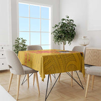 American Samoa Fautasi Race Tablecloth Aeto Pago Pago with Eagle Samoan Tribal Patterns LT03 - Polynesian Pride