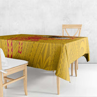 American Samoa Fautasi Race Tablecloth Aeto Pago Pago with Eagle Samoan Tribal Patterns LT03 - Polynesian Pride