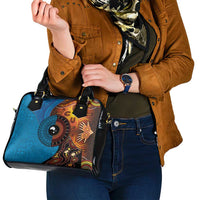 Fiji and Australia Together Shoulder Handbag Tapa Tribal Tattoo mix Aboriginal Pattern LT03 - Polynesian Pride