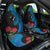 Fiji and New Zealand Together Car Seat Cover Tapa Maori Tattoo mix Tagimoucia and Pohutukawa