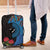 Fiji and New Zealand Together Luggage Cover Tapa Maori Tattoo mix Tagimoucia and Pohutukawa