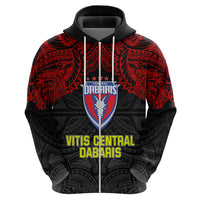 Custom Vitis Central Dabaris Rugby Hoodie Papua New Guinea Polynesian Tattoo LT03 - Polynesian Pride