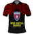 Custom Vitis Central Dabaris Rugby Polo Shirt Papua New Guinea Polynesian Tattoo LT03 Red - Polynesian Pride