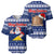 Tokelau Christmas Baseball Jersey Santa Claus Tokelau Flag and Coat of Arms with Polynesian Pattern LT03 - Polynesian Pride