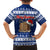 Tokelau Christmas Family Matching Long Sleeve Bodycon Dress and Hawaiian Shirt Santa Claus Tokelau Flag and Coat of Arms with Polynesian Pattern LT03 - Polynesian Pride