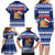 Tokelau Christmas Family Matching Long Sleeve Bodycon Dress and Hawaiian Shirt Santa Claus Tokelau Flag and Coat of Arms with Polynesian Pattern LT03 - Polynesian Pride