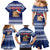 Tokelau Christmas Family Matching Mermaid Dress and Hawaiian Shirt Santa Claus Tokelau Flag and Coat of Arms with Polynesian Pattern LT03 - Polynesian Pride