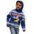 Tokelau Christmas Kid Hoodie Santa Claus Tokelau Flag and Coat of Arms with Polynesian Pattern LT03 - Polynesian Pride